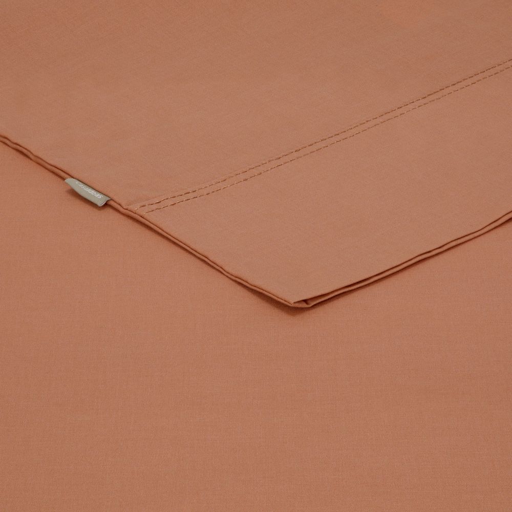 Funda almohada algodón-poliéster liso 144 hilos 50x70 cm