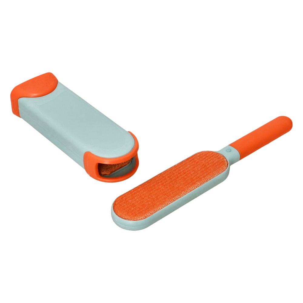 Removedor de pelusas con base de autolimpieza