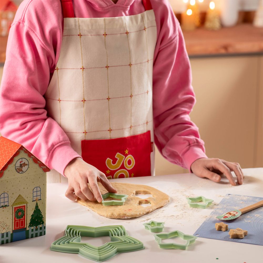 Set Cortador Estrellas Navidad