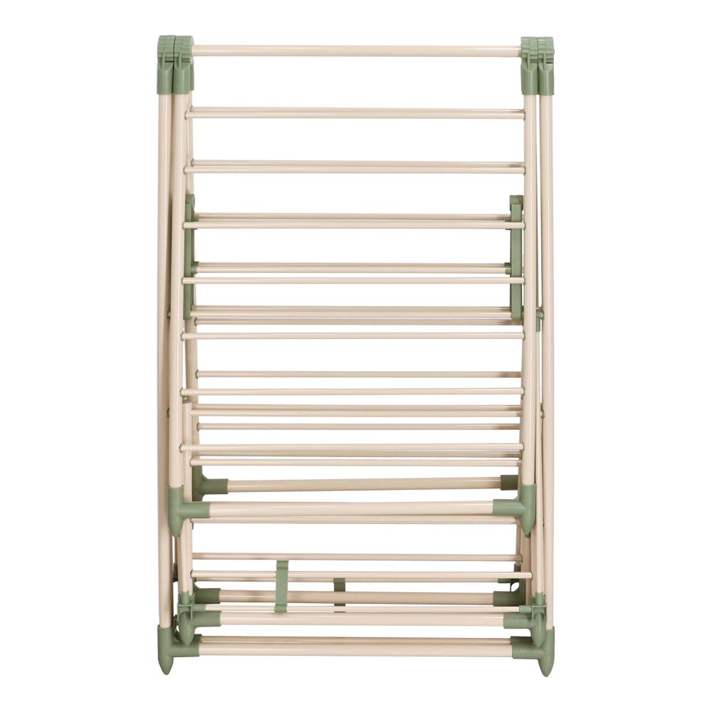 Tendedero metálico horizontal plegable de piso 156x61x99 cm