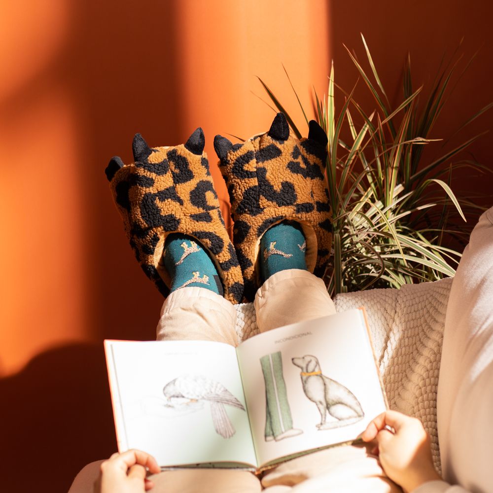 Pantuflas con forma de garra para niños 22 cm