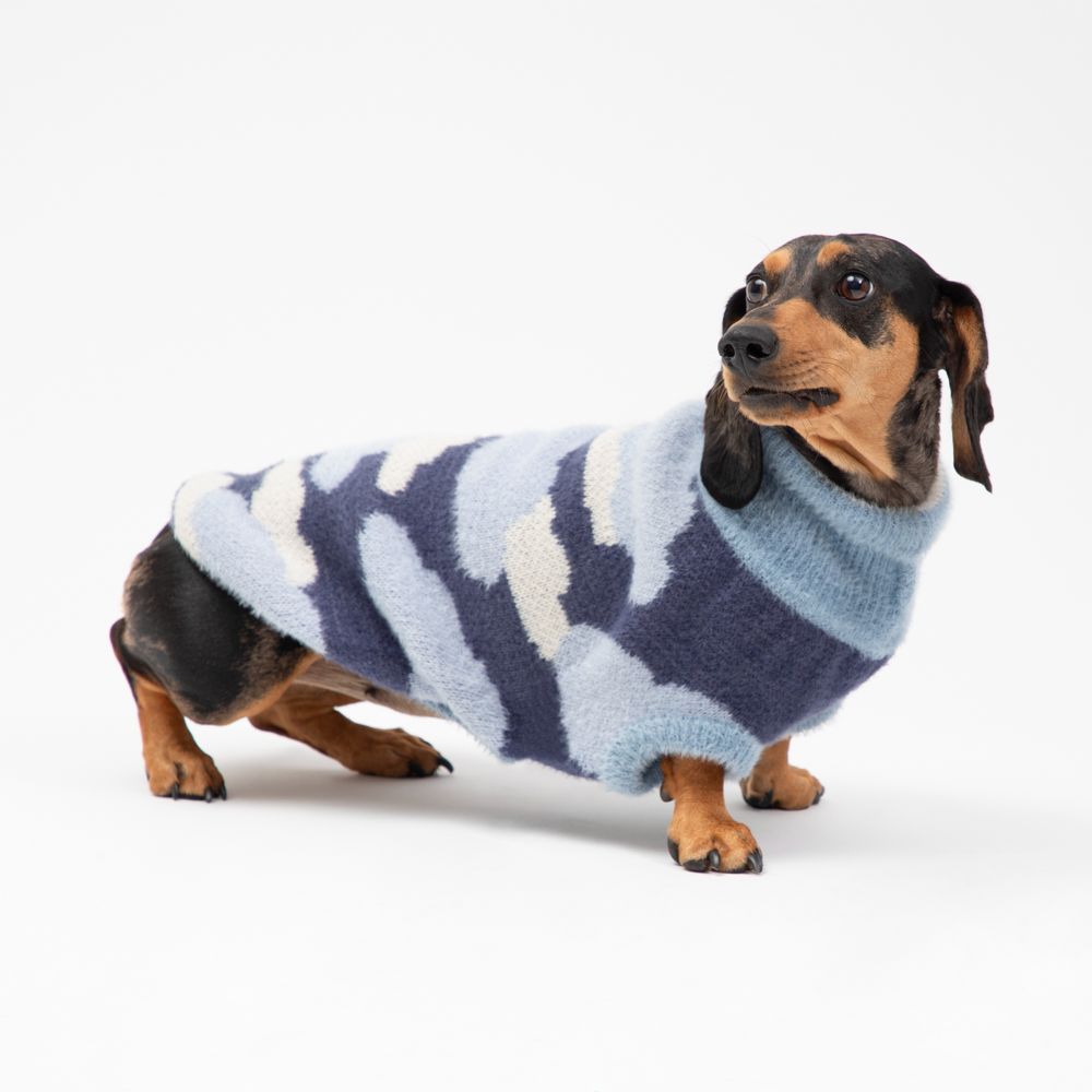 Chaleco tejido para mascota M