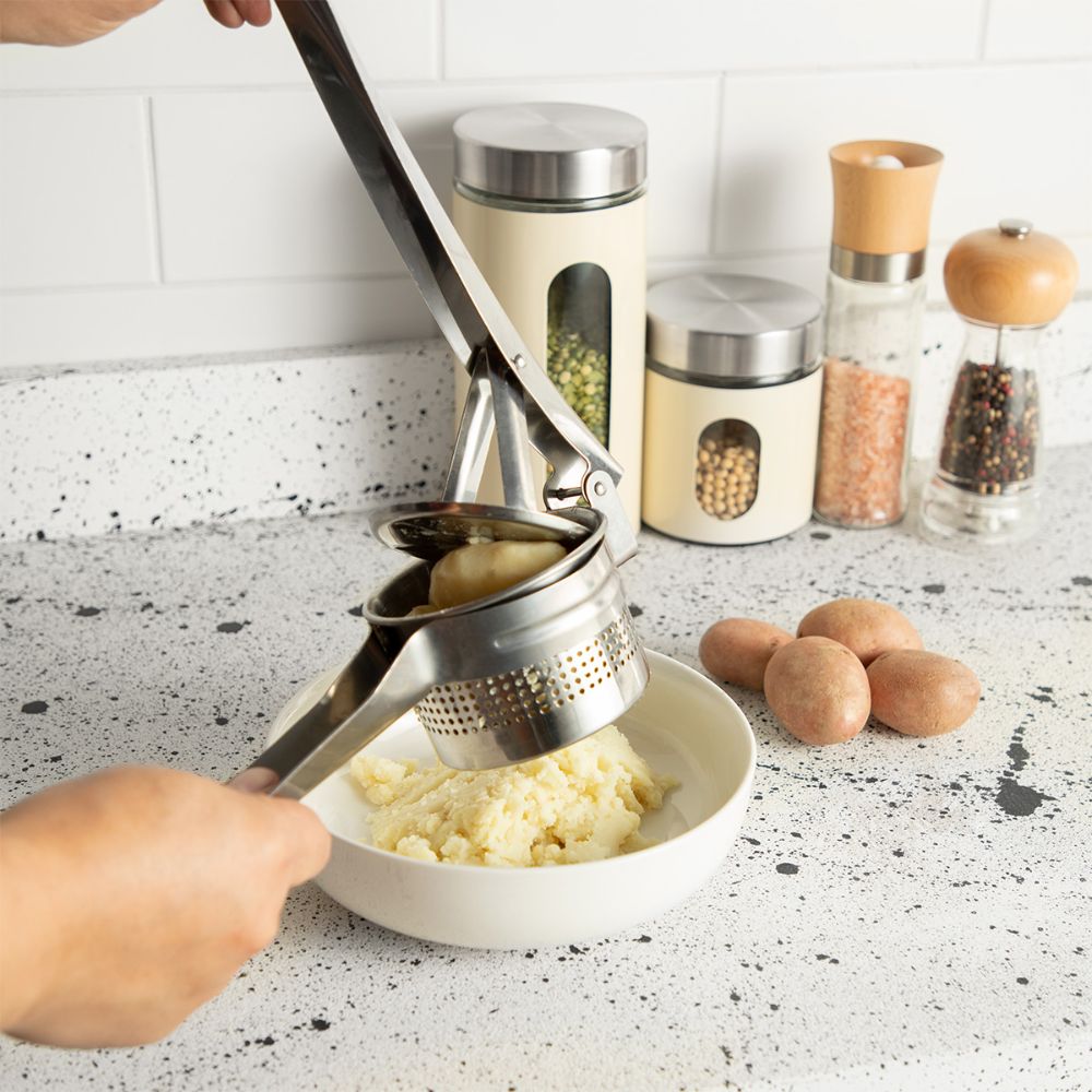 Prensa Acero Inoxidable 10.2x27x9.8 cm