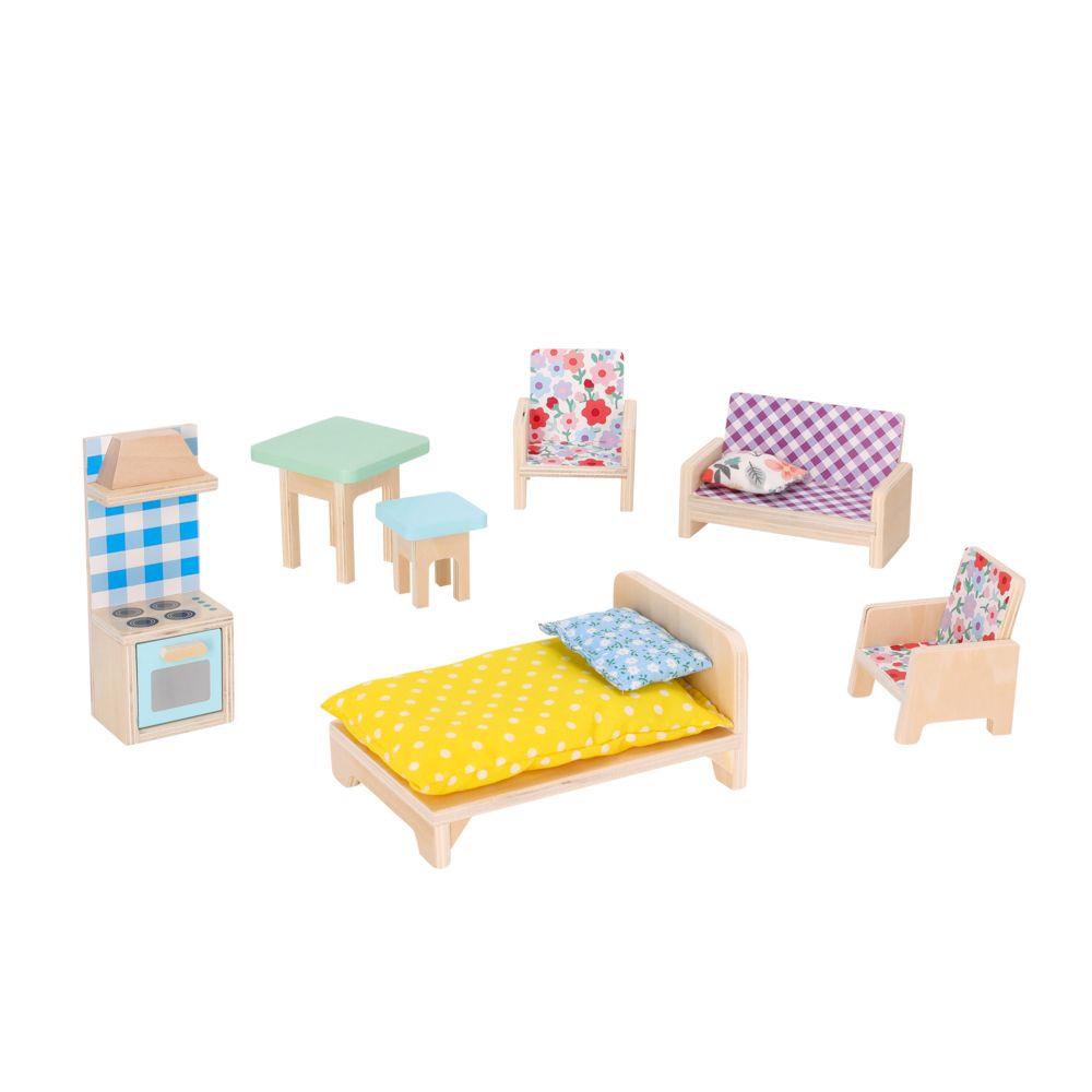 Set de muebles para muñeca Textilá