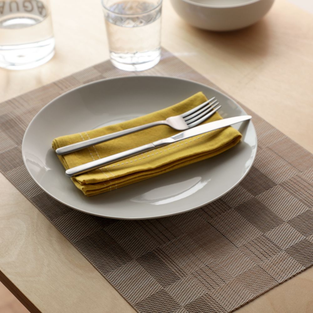 Individual de plástico tejido 45x30 cm