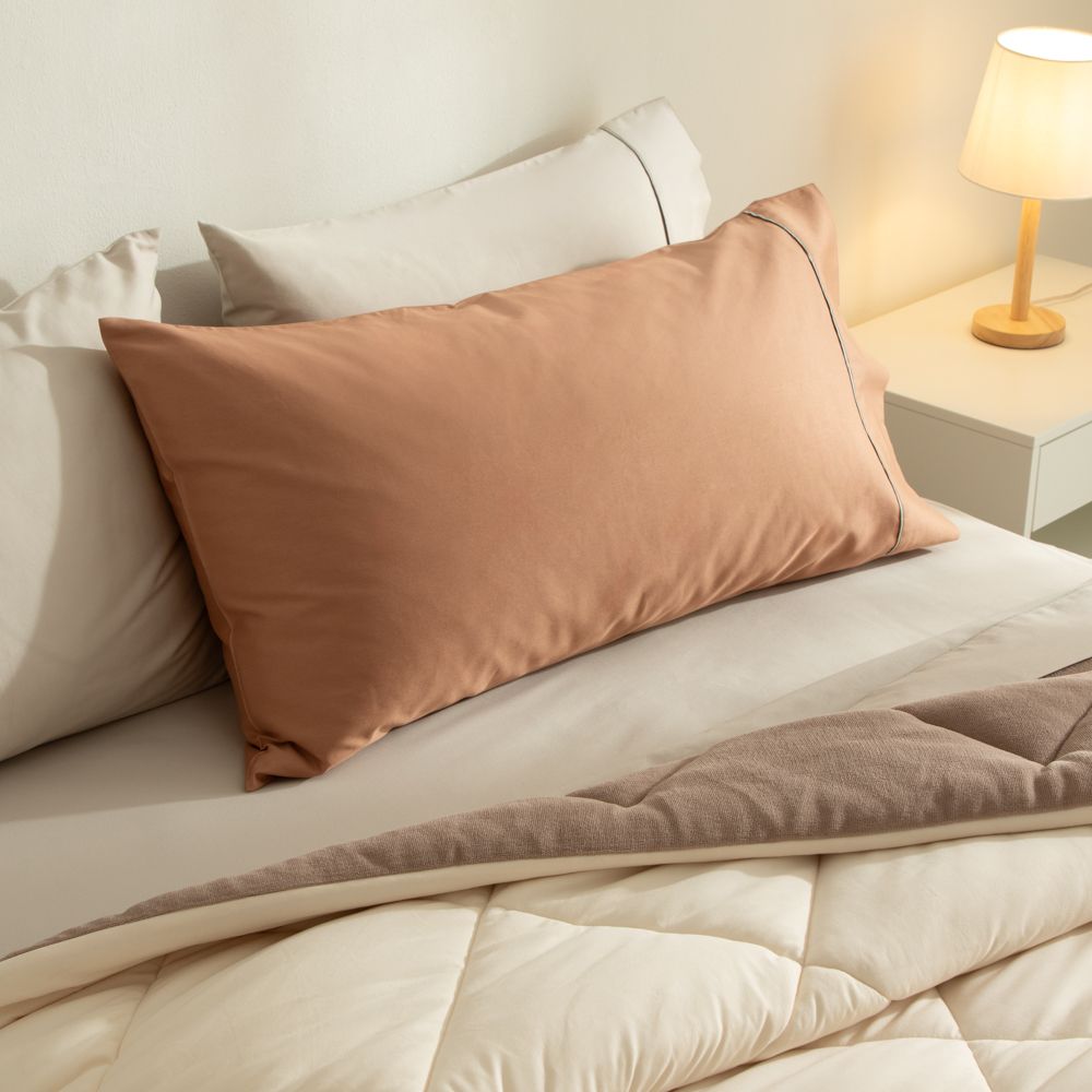 Funda de almohada algodón 240 hilos 90x50 cm