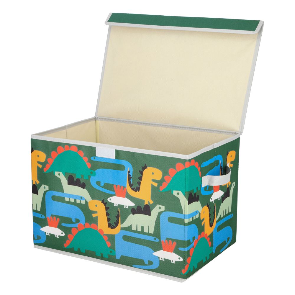 Organizador de tela tipo baúl 45x30x30 cm