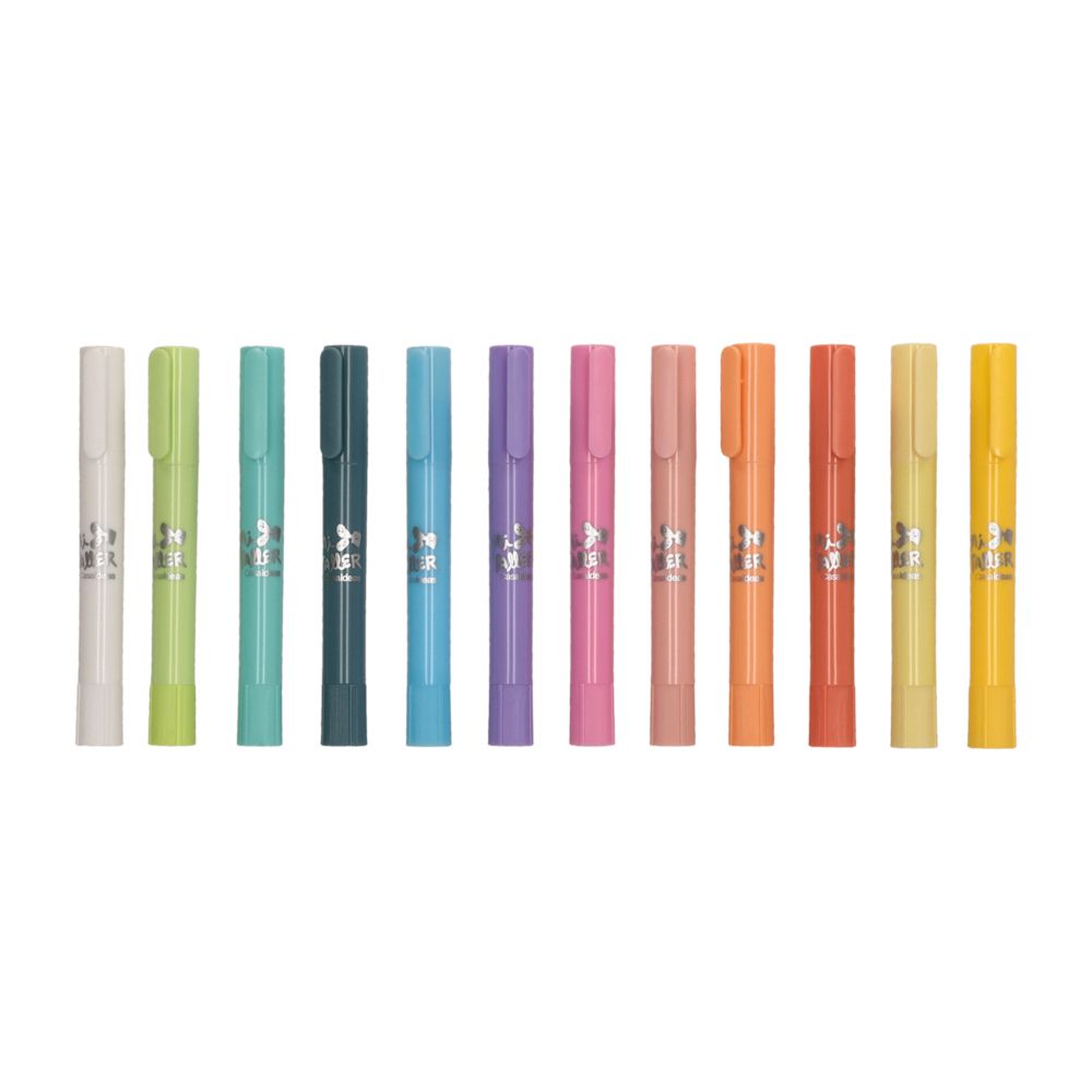 Set 12 Crayones de Témpera Sólida