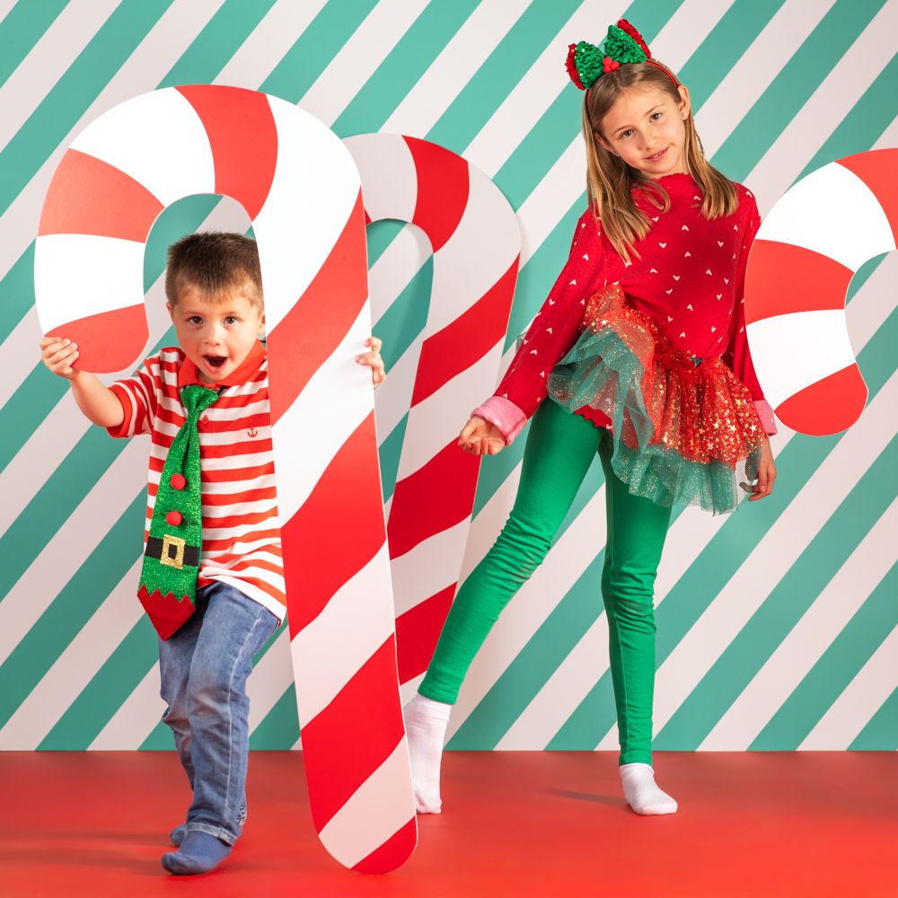 Corbata para disfraz navideño