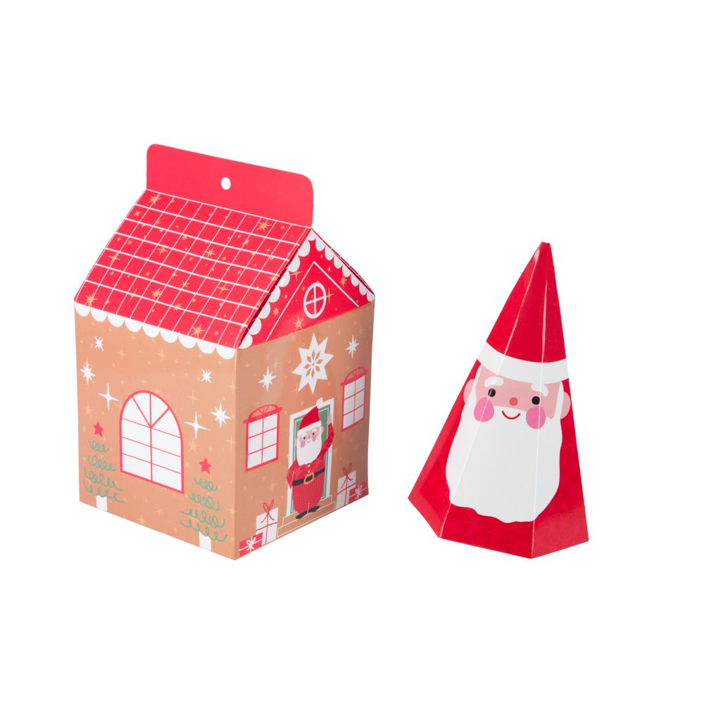 Set 4 Cajas S Y M Forma Navidad