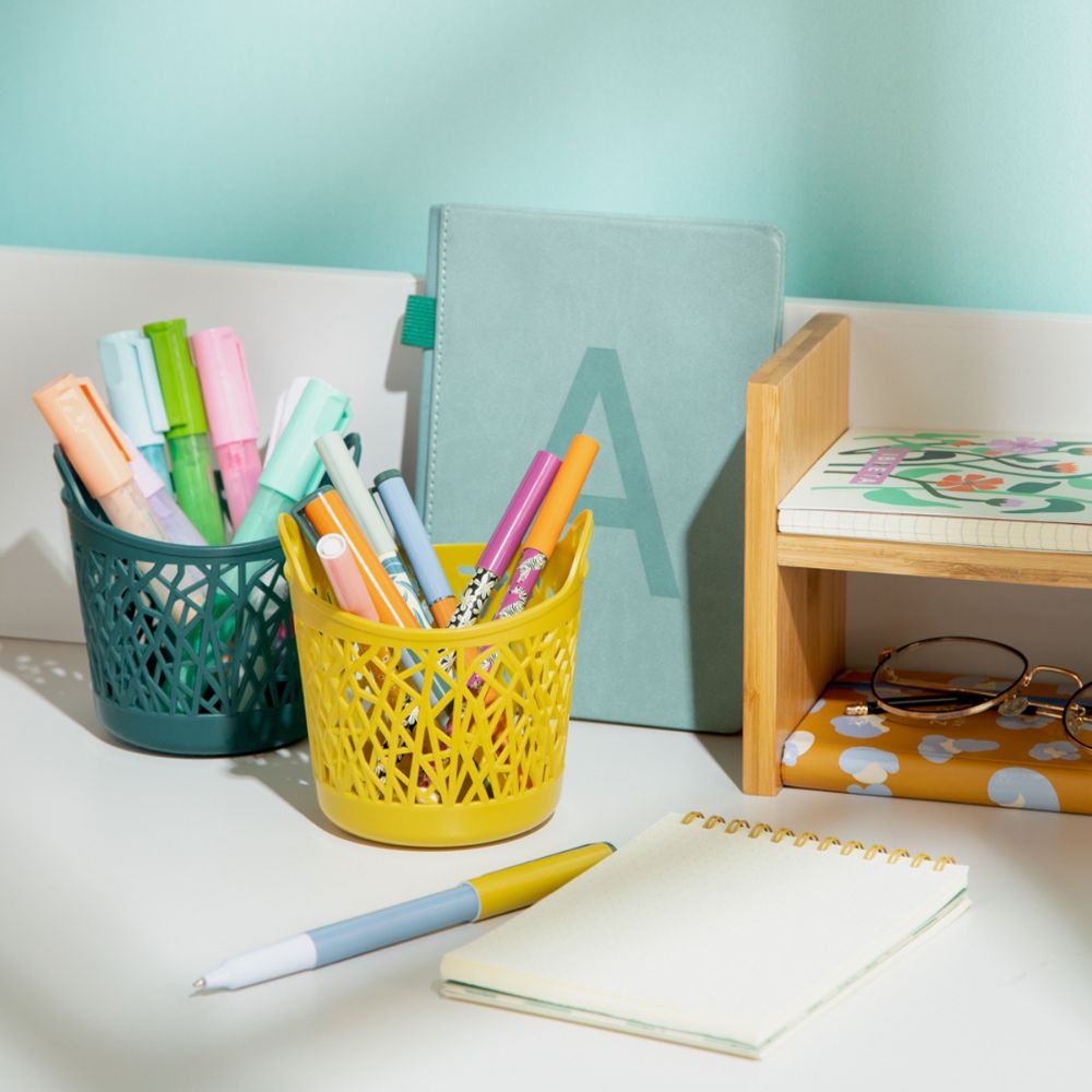 Set 2 Mini Canastas 11x10.5x11 cm