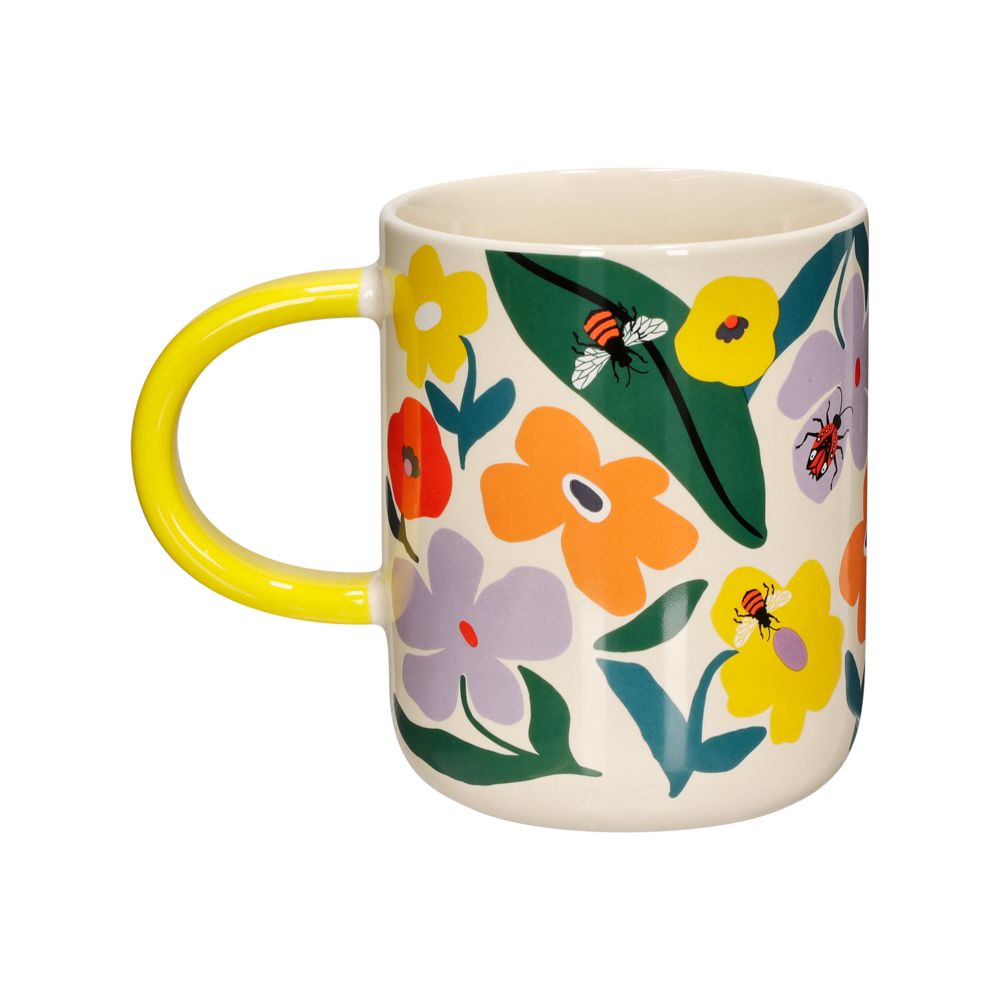 Taza de porcelana con diseño 340 ml