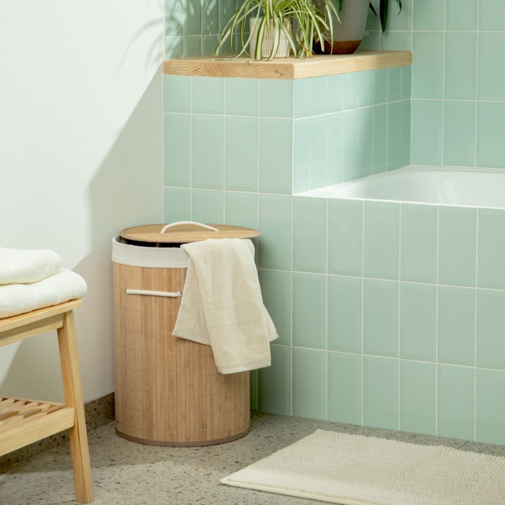 Canasto para ropa Bambú