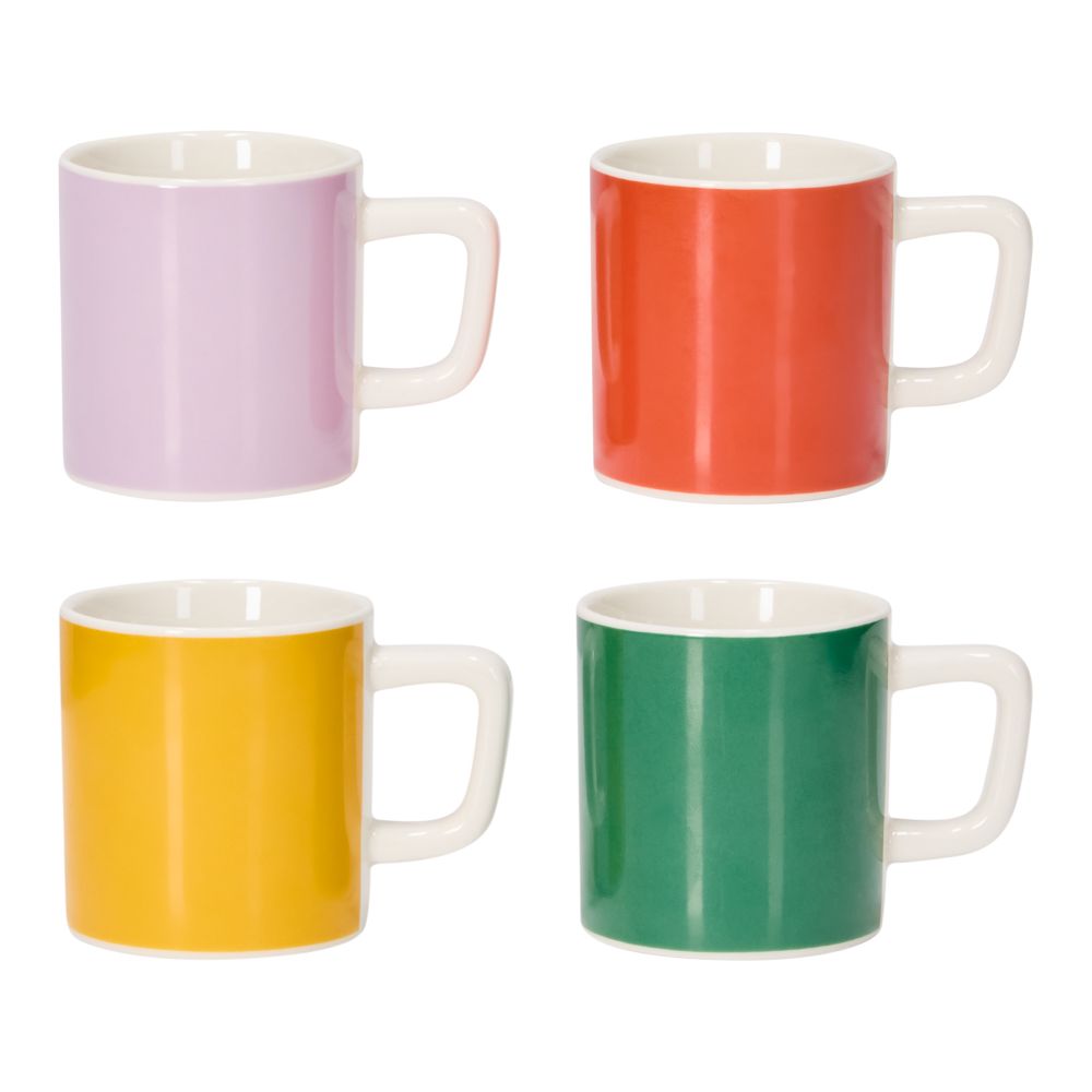Set de 4 mini Tazas 140 ml