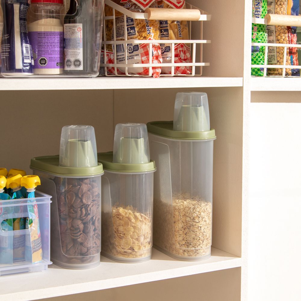 Contenedor para despensa con medidor 2.3 l