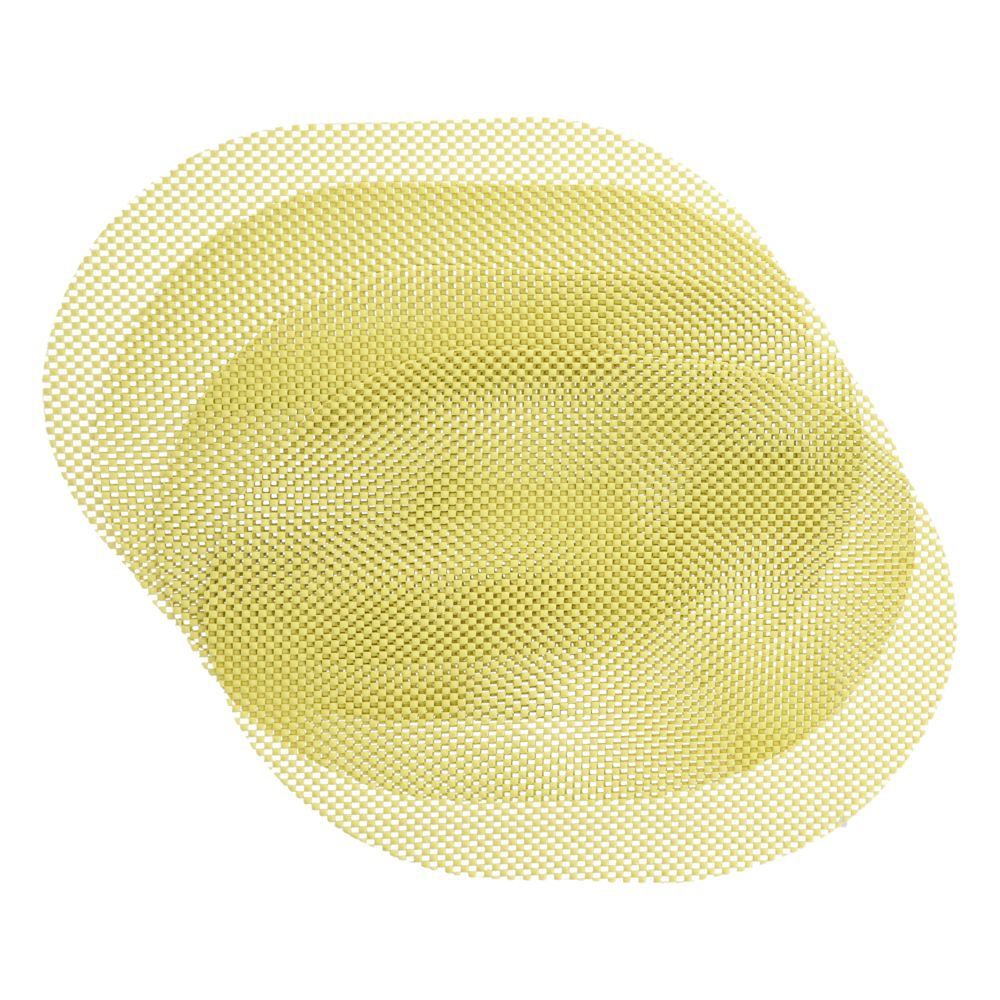 Set 4 individuales plástico waffle 43x30 cm