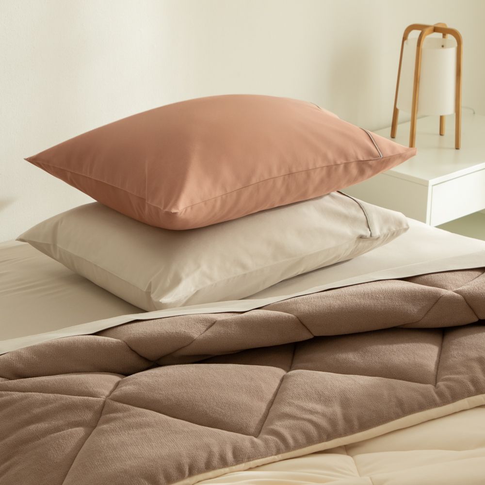 Funda de almohada algodón 240 hilos 70x50 cm