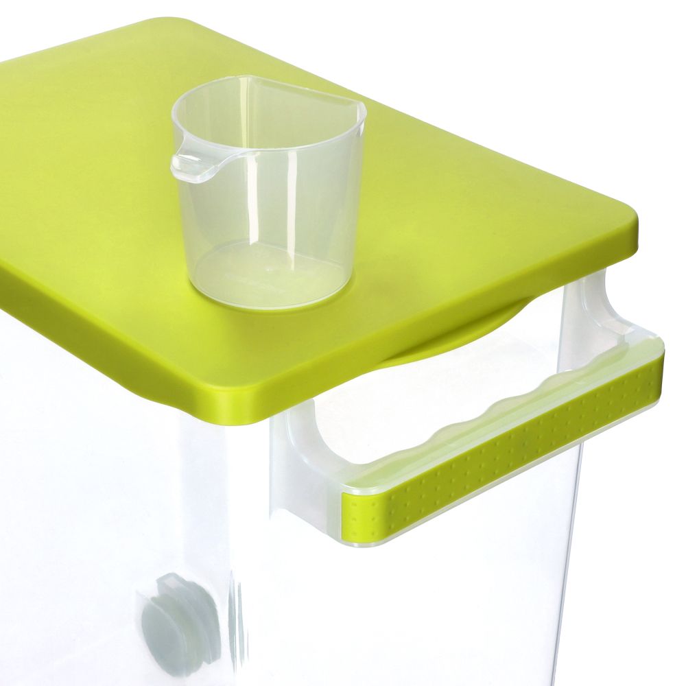 Contenedor de plástico para comida de mascotas 17 L