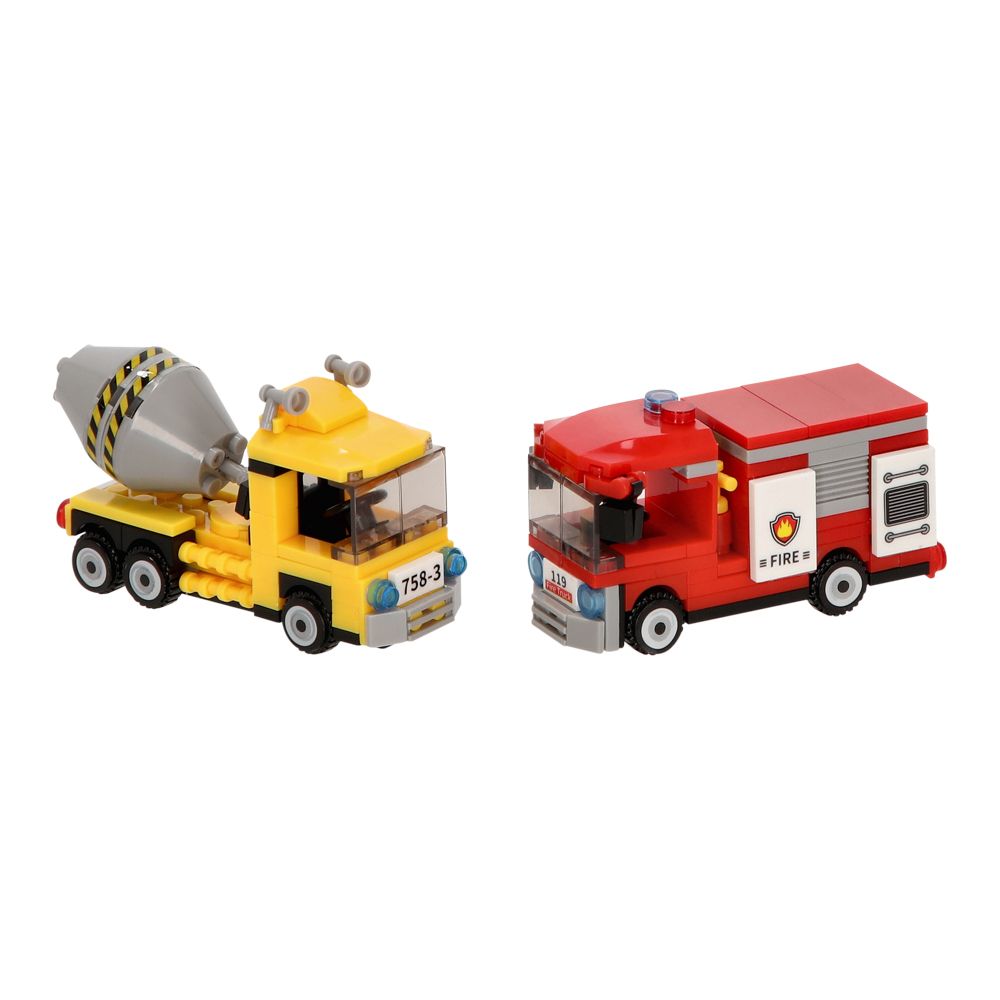 Set minibloques para hacer 2 vehículos