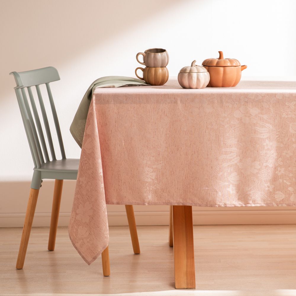 Mantel de jacquard de lino 150x250 cm