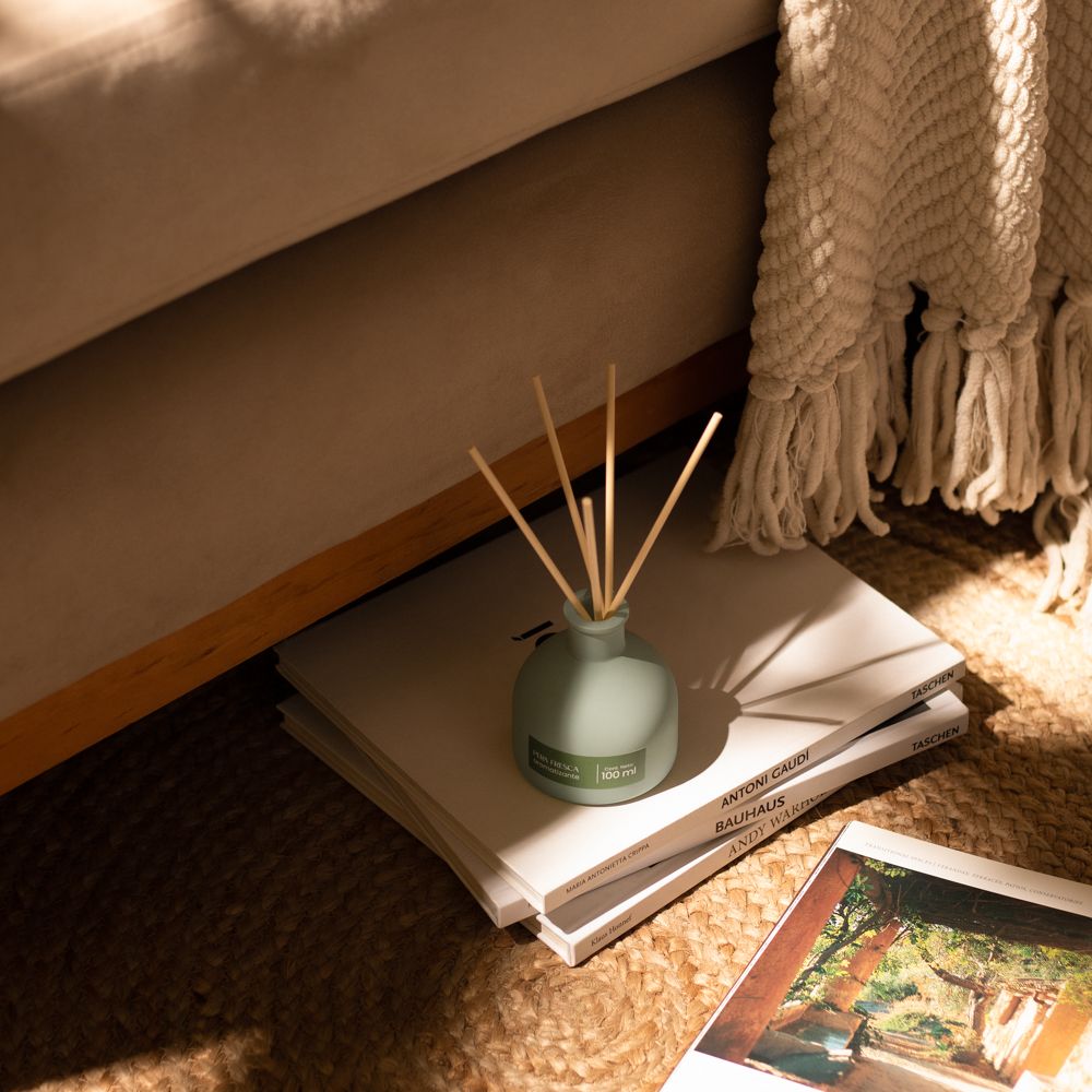 Botella con varitas aromáticas pera fresca 100 ml