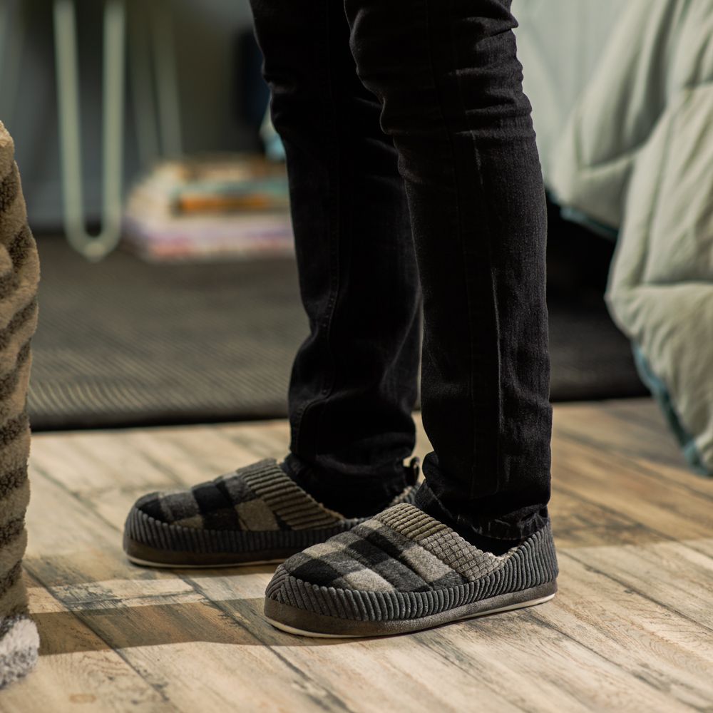 Pantufla de cotelé talla 30 cm