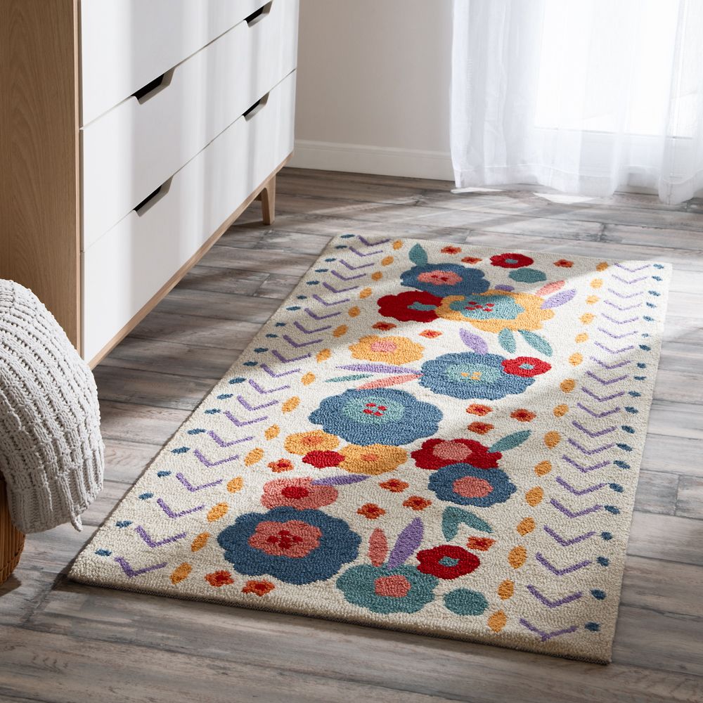 Tapete Poliéster Tejido Bouclé 70x140 cm