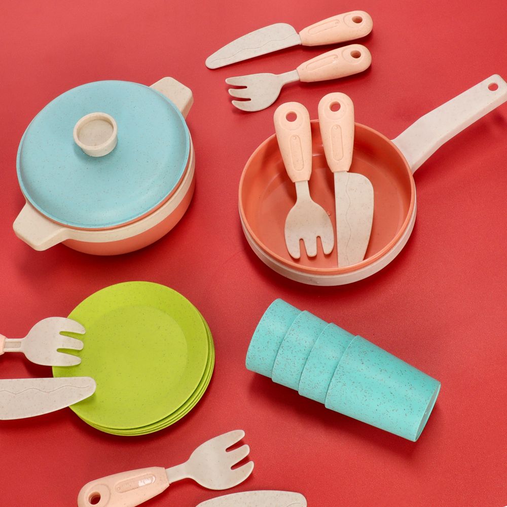 Set para jugar “A comer” para 4 personas