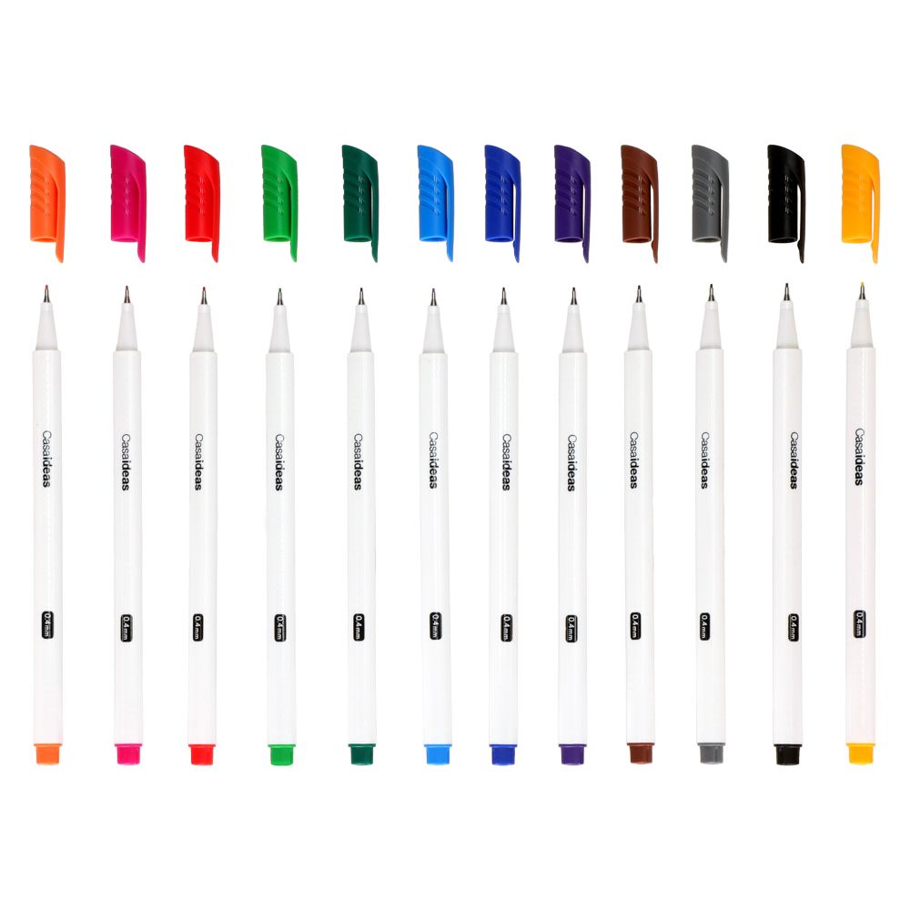 Set de 12 rotuladores de color