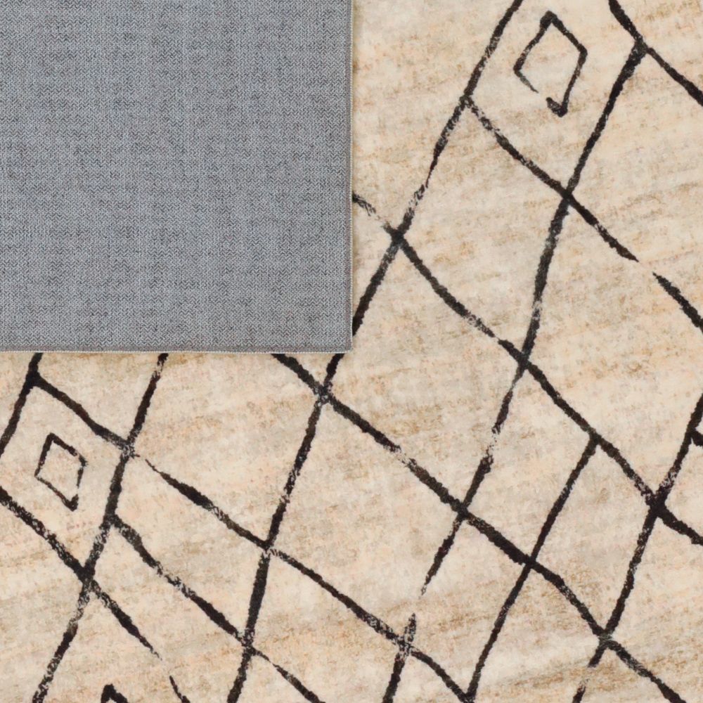 Tapete de microfibra estampada 120x180 cm