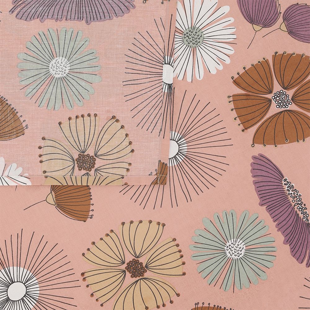 Set de sábanas algodón-poliéster estampadas 144 hilos King