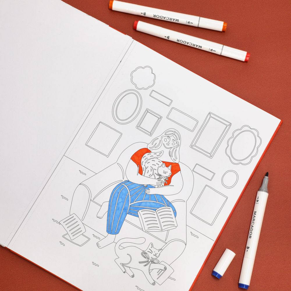 Libro para colorear 15 hojas A4