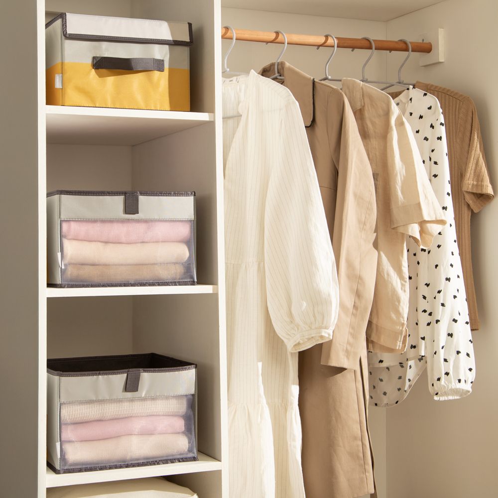 Caja con tapa para clóset 28x36x19 cm