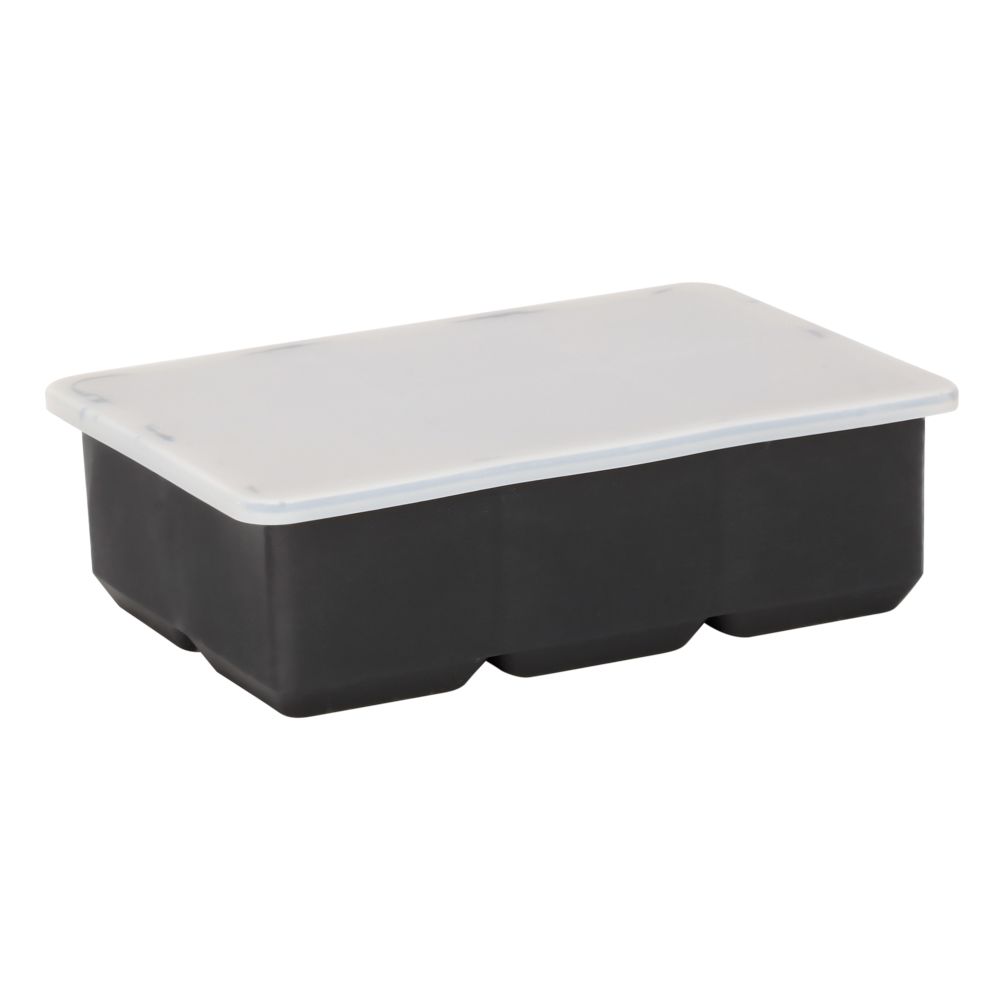 Molde para hielos cuadrados grandes