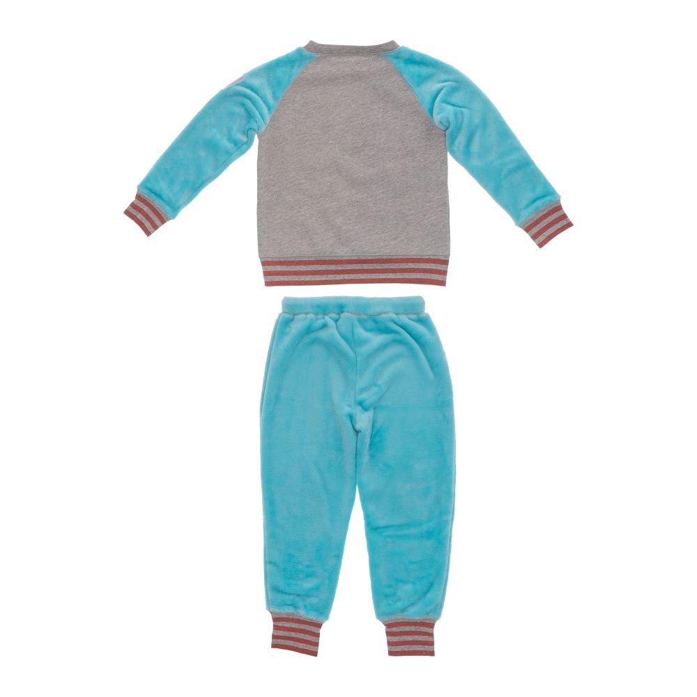 Pijama infantil de franela y polar talla 4