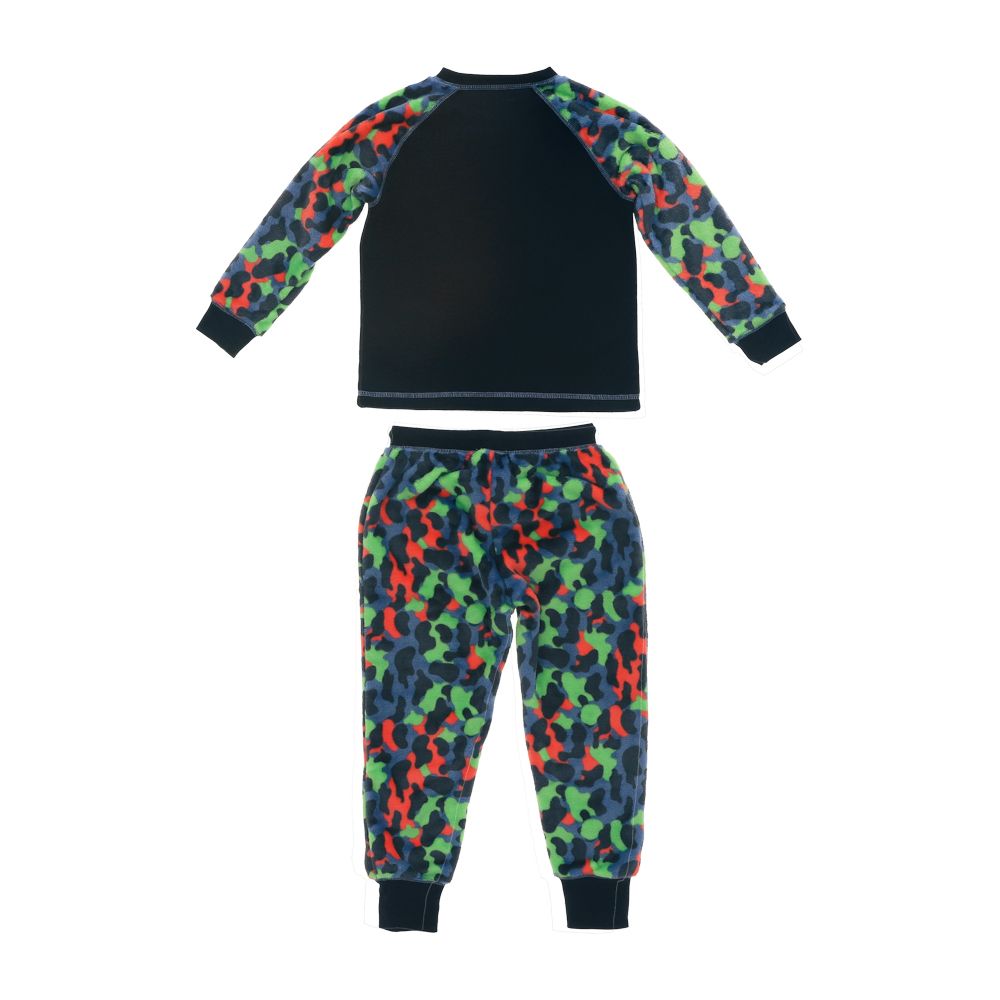 Pijama infantil de franela y polar coral talla 8
