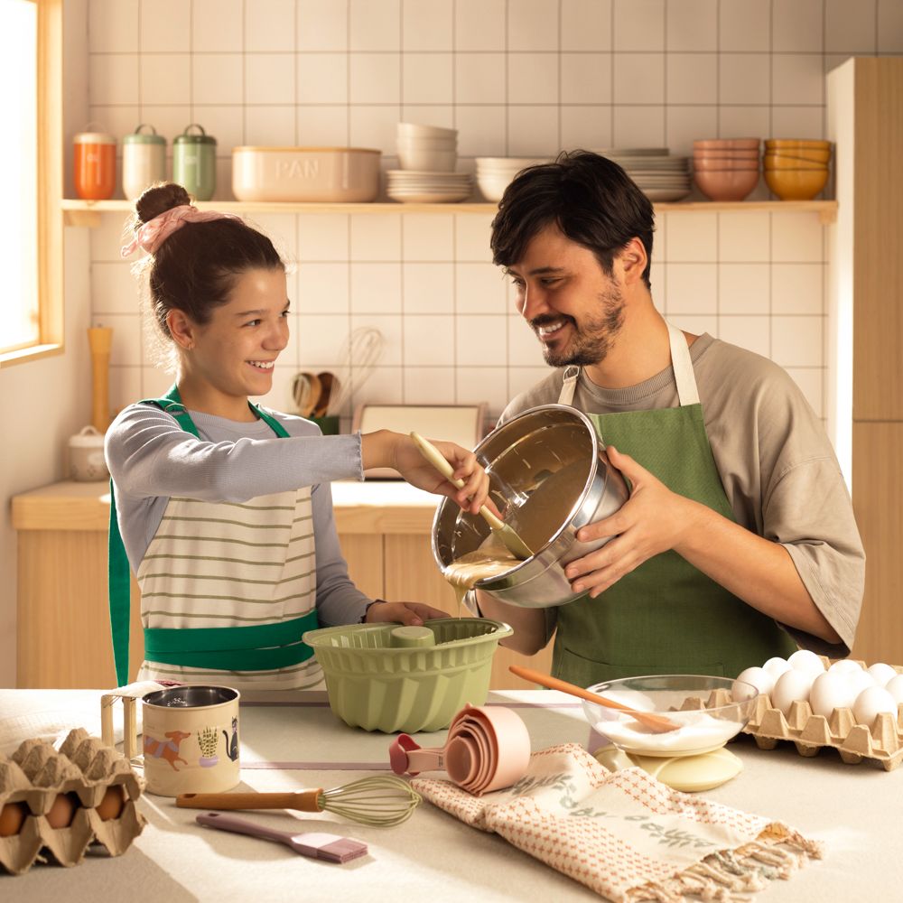 Delantal de algodón 75x80 cm