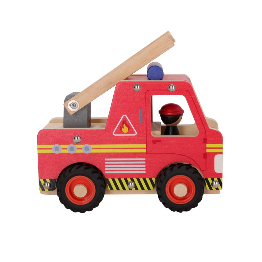 Transporte de madera con personaje