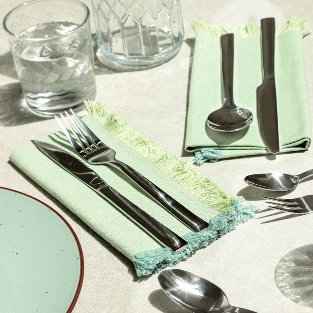 Set 2 Cuchillos Acero Inoxidable Comida Básica