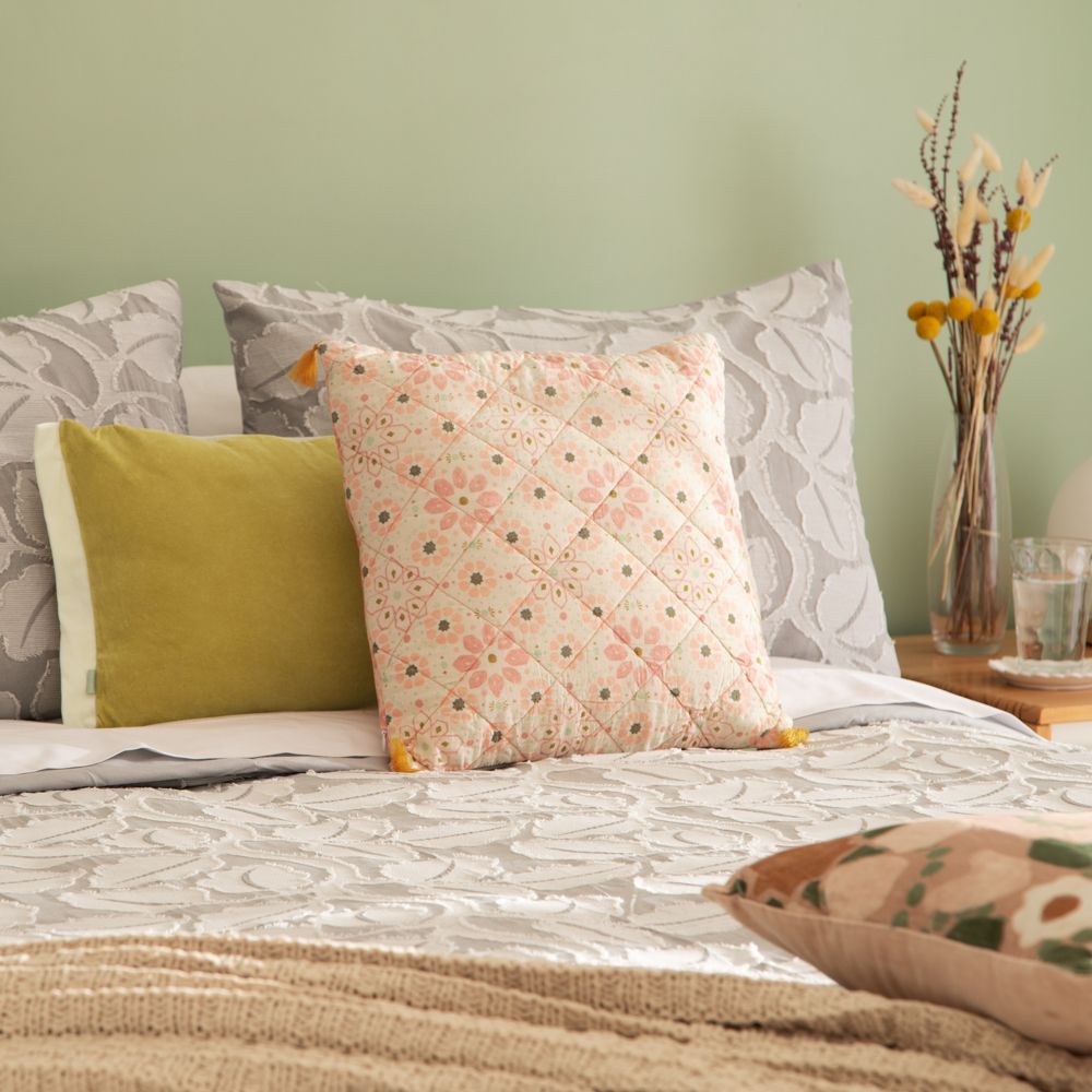 Cojín estampado algodón 50x50 cm