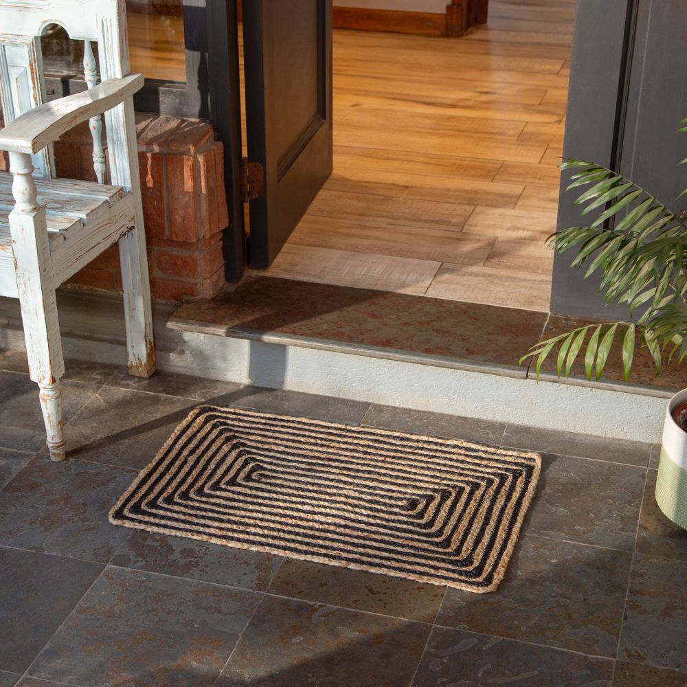 Limpiapies de yute 75x45 cm