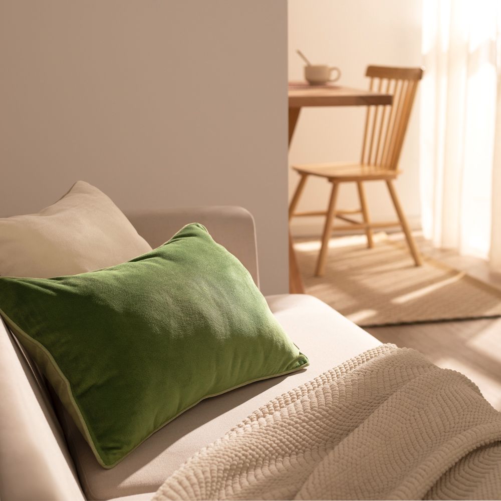 Funda de cojín terciopelo 60x40 cm