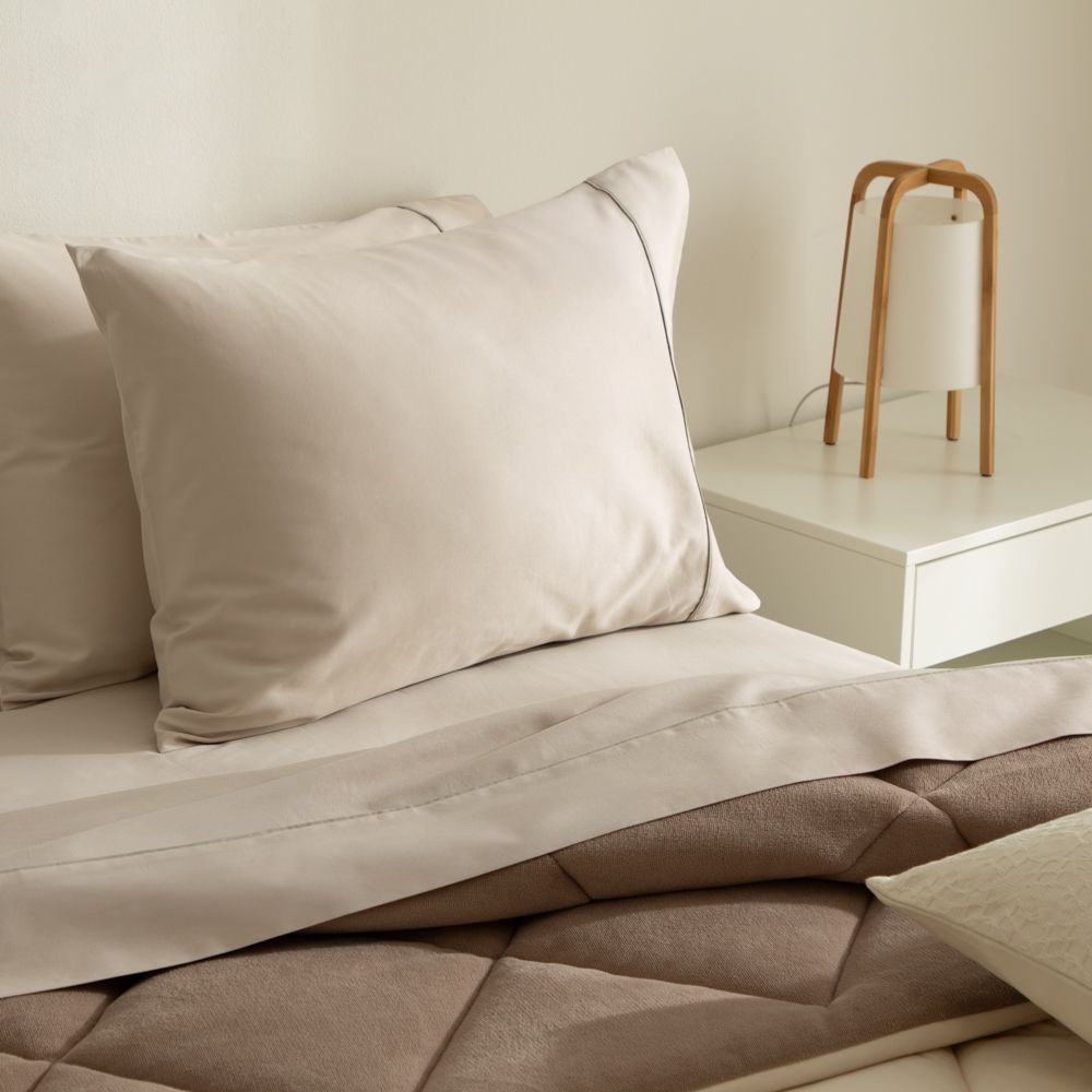 Funda de almohada algodón 240 hilos 70x50 cm