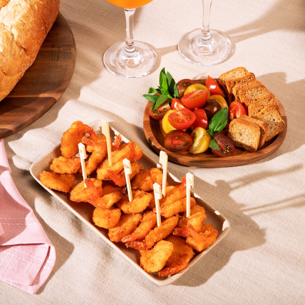 Set de 125 brochetas de bambú