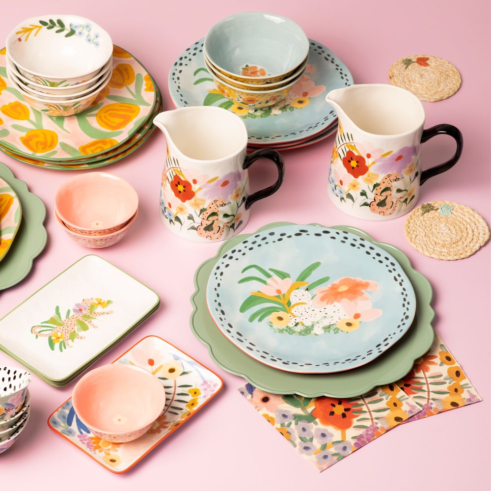 Jarra de porcelana Print con diseño 1 litro