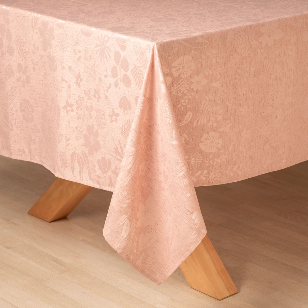 Mantel de jacquard de lino 150x210 cm