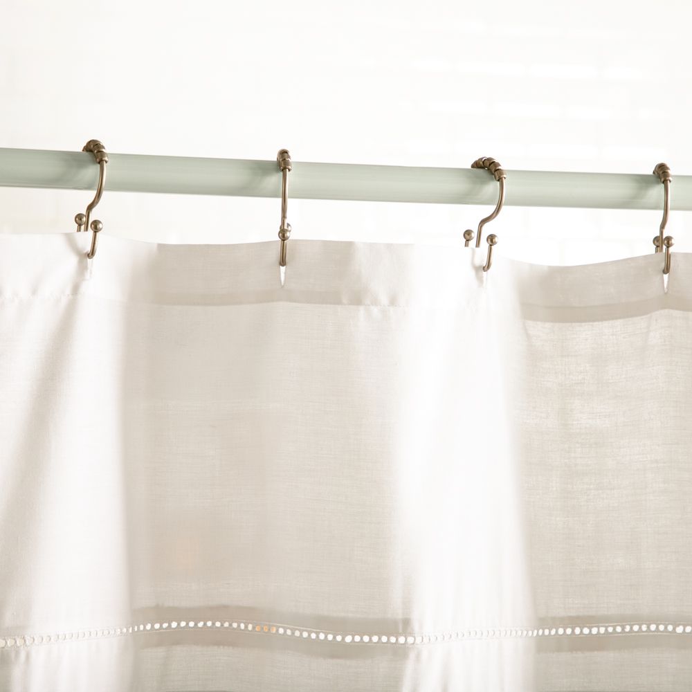 Cortina de baño bordada Altezzo 180x190 cm