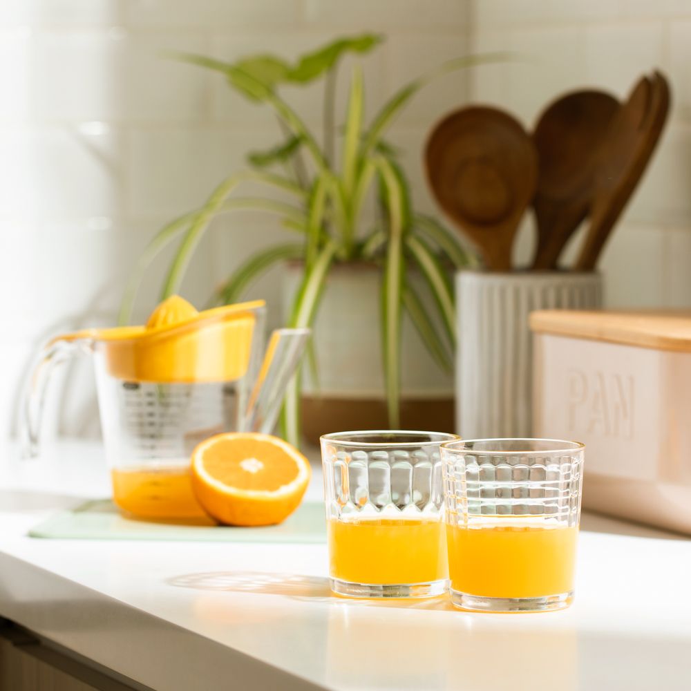 Set 6 vasos de vidrio 265 ml