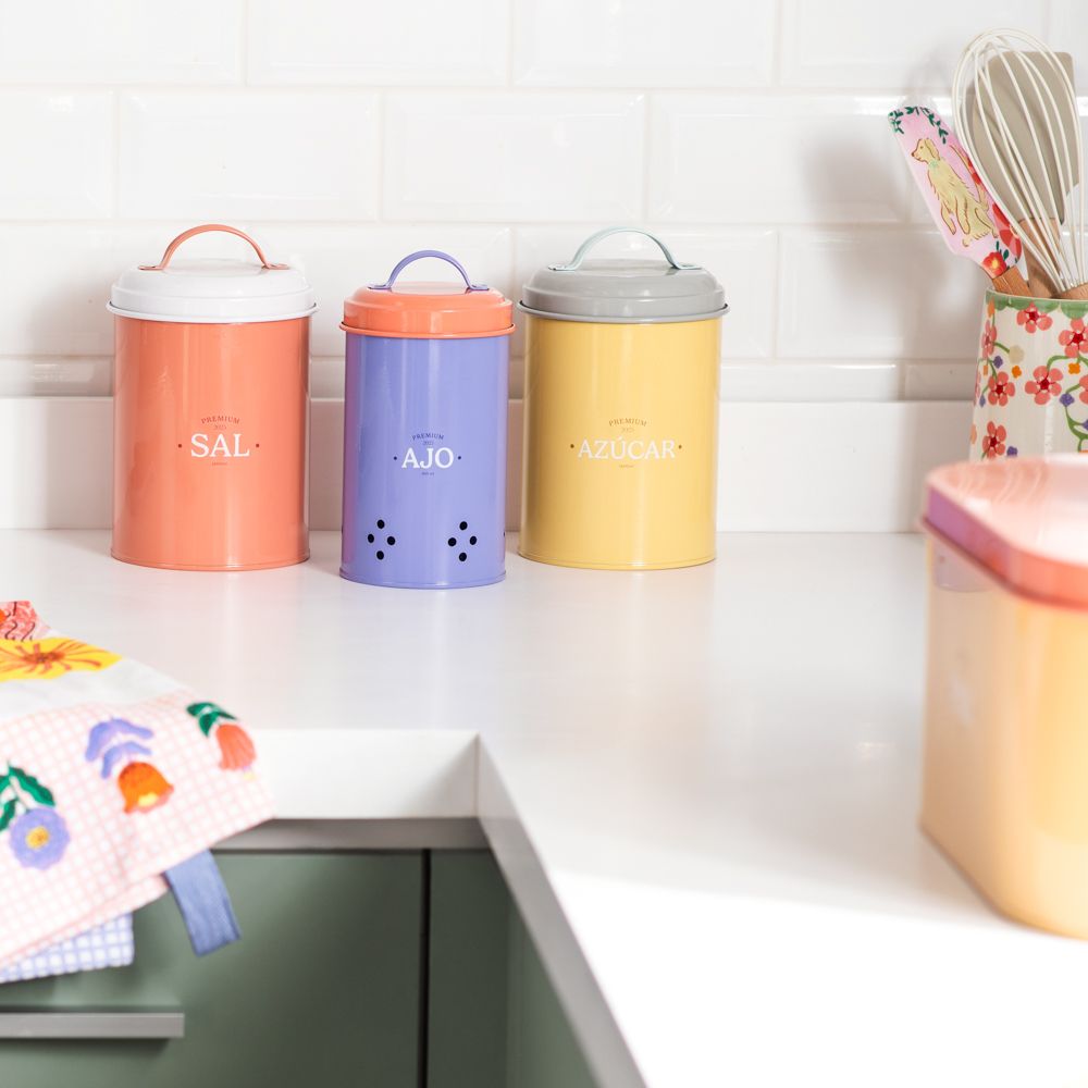 Frasco enlozado para sal 1.4 kg