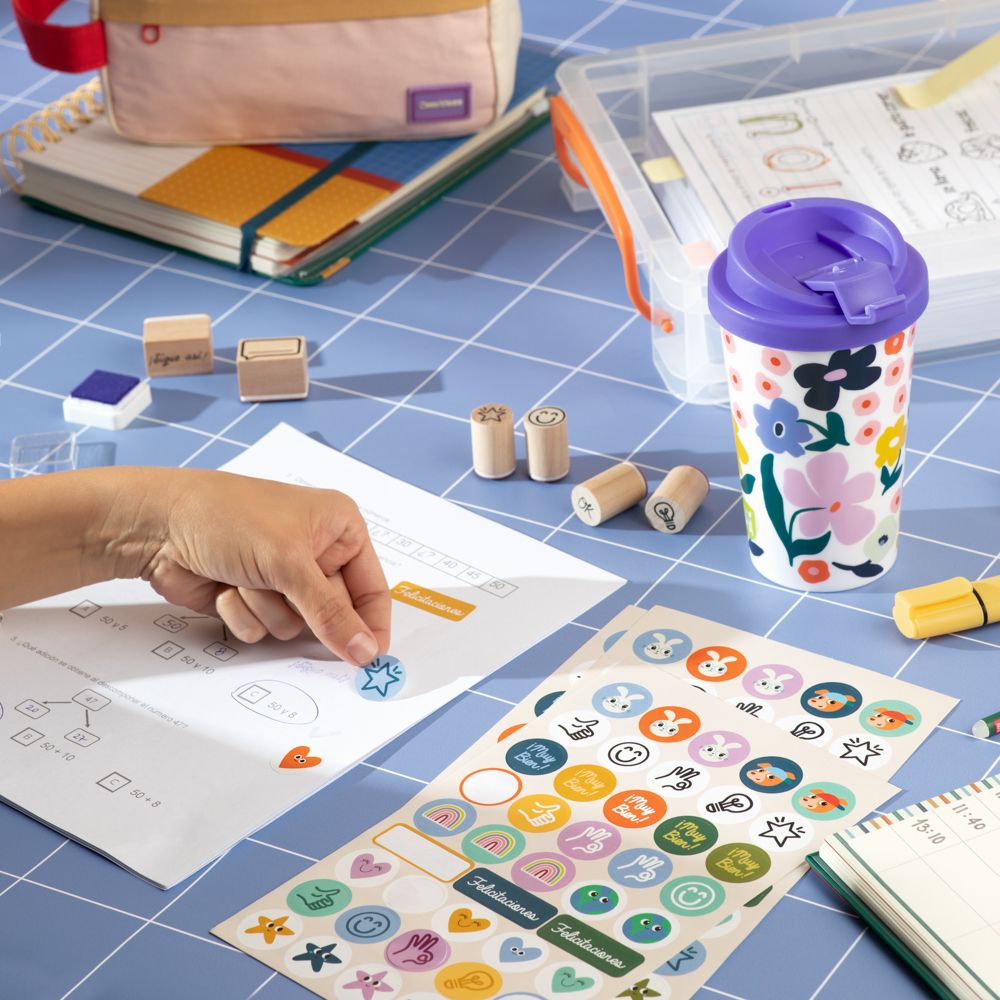 Vaso térmico plástico con diseño 400 ml